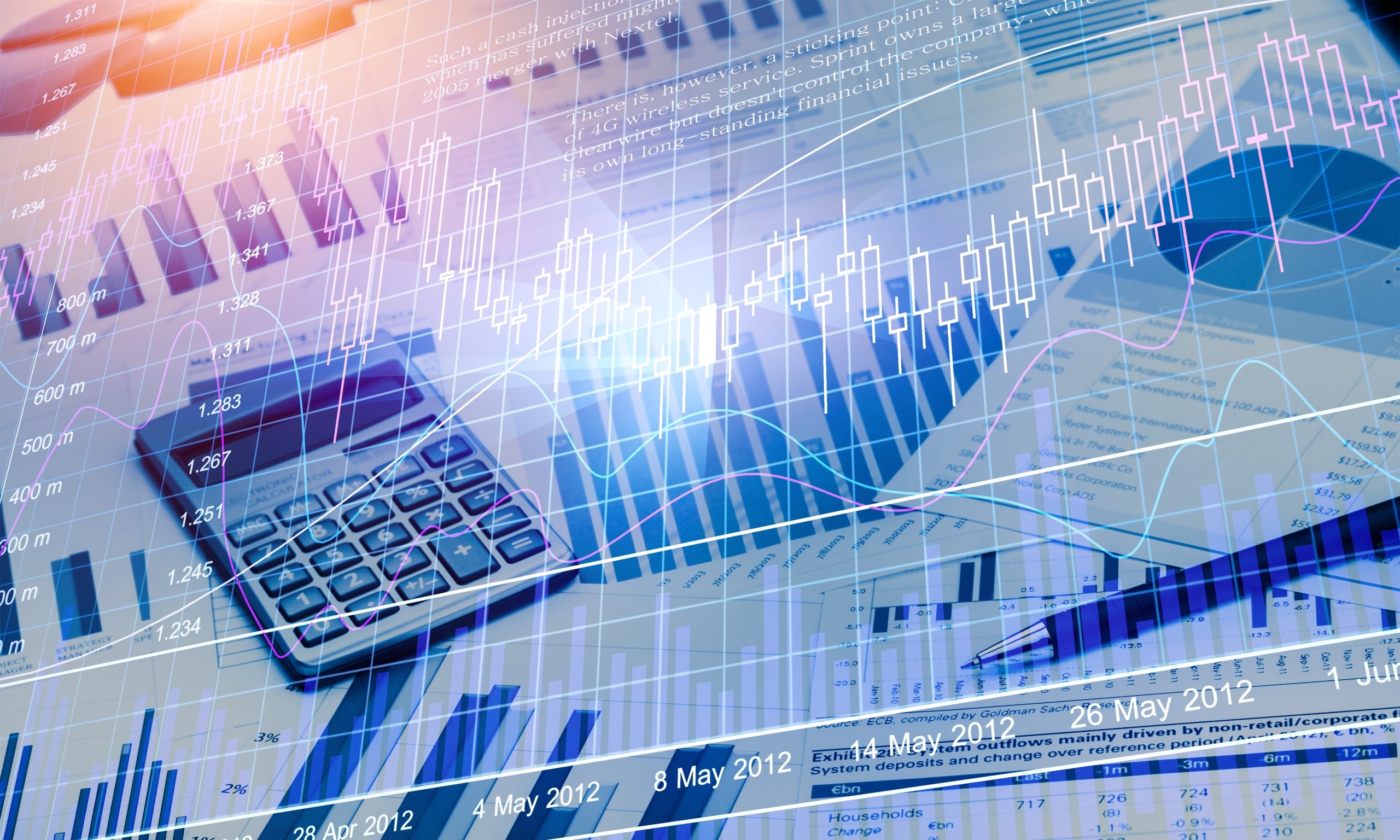 Pen,And,Calculator,On,Business,Graphs,And,Charts